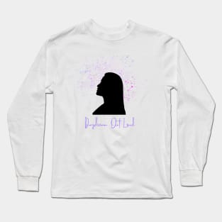 Daydream Out Loud - Female Silhouette Long Sleeve T-Shirt